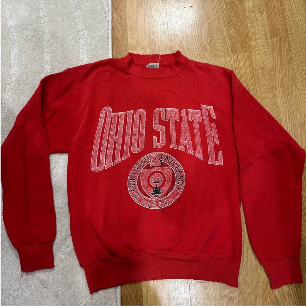 Furst of a Kind (LF Stores) Ohio State Buckeyes Football Vintage Sweatshirt